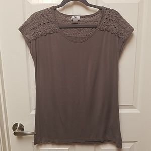 Gray blouse